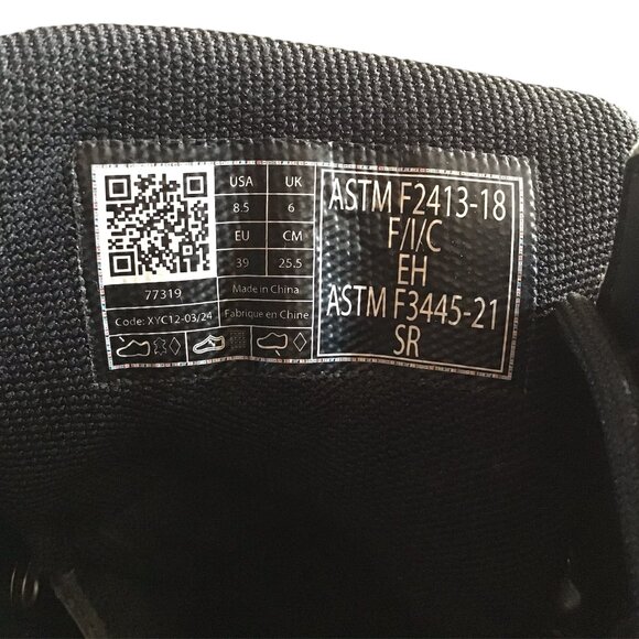 Shoes for Crews Women's August-Steel Toe Industrial Boot 8.5 - Brand New - Picture 6 of 8